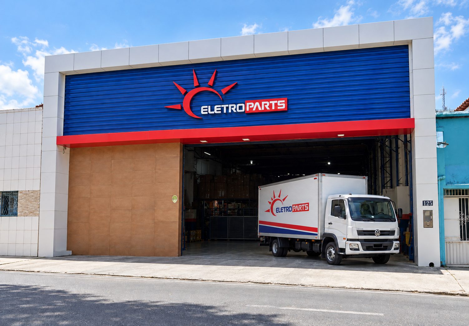 Centro de distribuição Eletroparts em João Pessoa (PB)