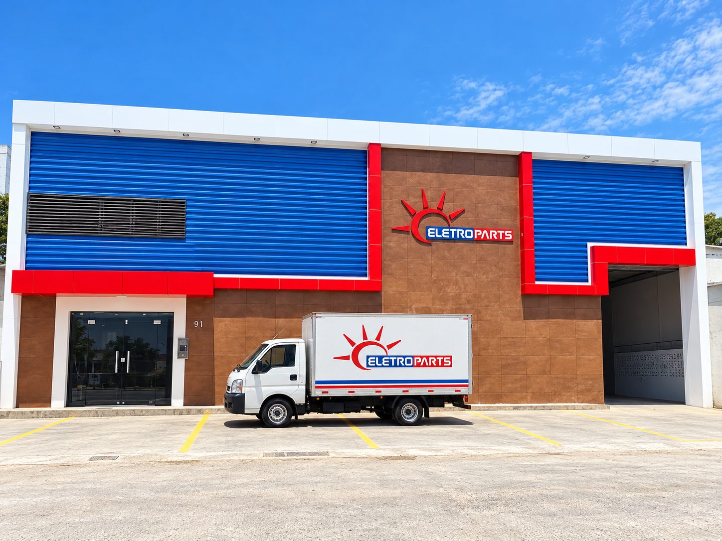 Centro de distribuição Eletroparts em Recife (PE)